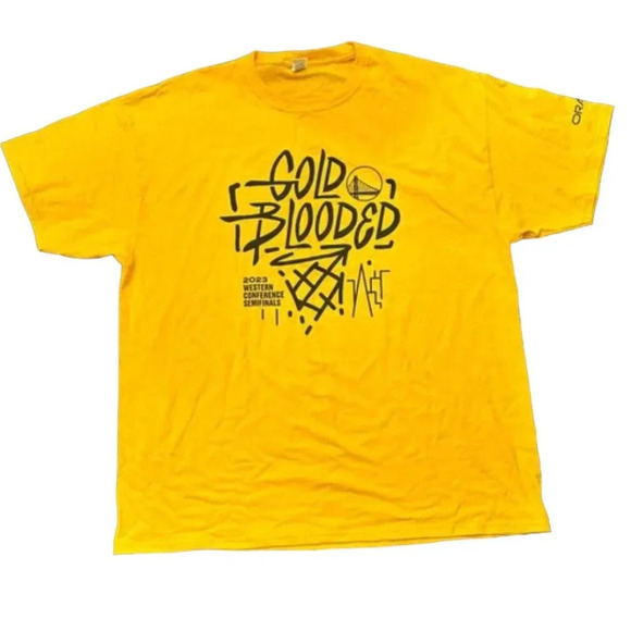 2023 Golden State Warriors Western Conference Semi Finals T Shirt - XL - Picture 1 of 7